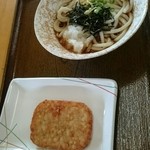 府中家 - 娘のチョイス 冷ぶっかけ＋ハッシュドポテト