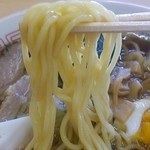Tori Takeshiyokudou - 細めで硬めに茹でられた麺♪