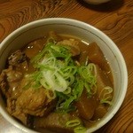 鳥里 - 辛みそ煮込み３５０円