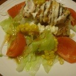 鳥里 - 鳥サラダ