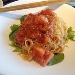 中国酒菜　暢暢 - レディースランチ　トマト冷麺
