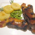 トラットリア ダイ パエサーニ - アブルッツォ風、自家製サルシッチャのグリル　￥1900