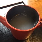 こそば亭 - 蕎麦湯