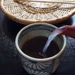 こそば亭 - 蕎麦湯