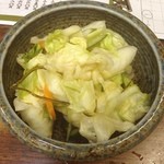 豊田屋 - キャベツ浅漬