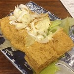 豊田屋 - 厚揚げ
