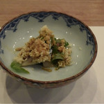 すし処金太郎 - 2015.09 サバ ホースラディッシュ添え