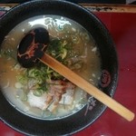 丸徳ラーメン - ニンニクラーメン