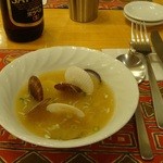 ペンションうーにー - 出汁が出てます！ベビーホタテ貝は可愛すぎて、殻を洗って持ち帰らせて貰いました♡