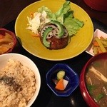 米の子 - レンコンハンバーグランチ