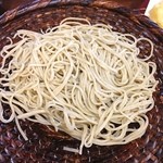 そば処 湧水 - 九割蕎麦 新ソバを頂きました