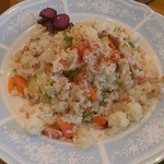 ゴールド - バターライスは赤白共通。