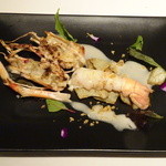 リストランテ サクラ - 手長海老のソテー