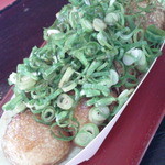 Okonomiyaki Okina - たこ焼き：ネギ盛り