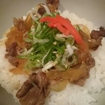 味や - 牛すじ丼380円