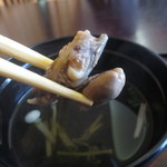 源与門 - デカい肝が入っていました♪