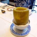 海鮮名菜　香宮 - 冬瓜のスープ  極めて美しい。