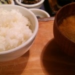 櫻守 - ご飯＆お味噌汁