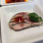 海鮮名菜　香宮 - 秋刀魚のテリーヌ  素晴しい。