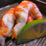 伊勢鮨 - 握り【旬（じゅん）】北海シマエビ