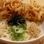 うどんの喜むら - かき揚げぶっかけうどん