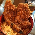 新亀本店 - レギュラーソースカツ丼【料理】