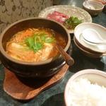 煉瓦屋 - 豆腐チゲ　８００円