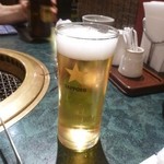 煉瓦屋 - 瓶ビール・・黒ラベル５４０円