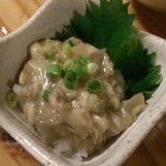 酒徒庵 - 牡蠣の塩辛