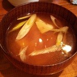 トロケの台所 - 定食の味噌汁