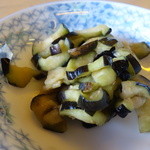 杉ケ瀬ヤナ - 美味しい茄子の浅漬け