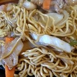 お食事処 味しん - 看板だけあり焼きそば美味しい。