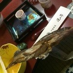 渓山亭 - 岩魚塩焼きは・・・