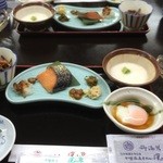 渓山亭 - 朝食
