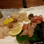 絆 - 再訪問にて　ミルガイ・赤貝