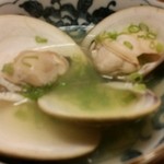 絆 - 再訪問にて　はまぐり酒蒸し