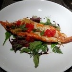 カゲロウ - 赤海老の雲丹乗せオーブン焼き