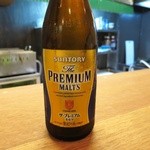 大八 - 瓶ビールはプレミアムモルツ５００円