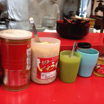 家系総本山 ラーメン 吉村家 - 薬味 Sep/2015