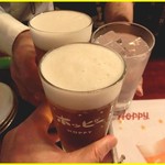 萬太郎 - 樽生ホッピーは、クーポンで50円引き（何杯でも）