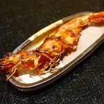 玉笑 - 海老味噌焼き　(二本　1,000円)