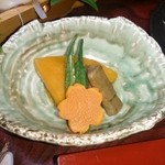 民宿まぐさ - 野菜の煮物 ♪ 今日も優しいお味