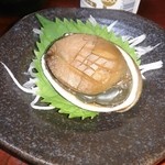 民宿まぐさ - とこぶしの煮付け ♪ 肝がうまい！日本酒がすすむ～