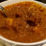 ゆうじ屋 - 海老と帆立の薫製カレー