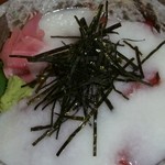 Bluefin tuna mountain rice bowl