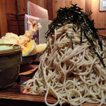 味奈登庵 - 【料理】特製つけ天、富士山盛り