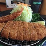 あかねや - あかね定食（これでヒレかつ小）