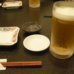 博多料理 竹茂 - 「生ビール　ジョッキ」で乾杯