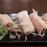 ハマチョウ - 海鮮春巻き５００円(201509)