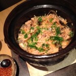 霞庭 まつばら - 鮭いくらご飯